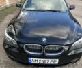 Черный БМВ 5 Серия, объемом двигателя 2 л и пробегом 300 тыс. км за 7800 $, фото 1 на Automoto.ua