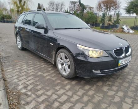 Черный БМВ 5 Серия, объемом двигателя 2 л и пробегом 368 тыс. км за 9000 $, фото 2 на Automoto.ua