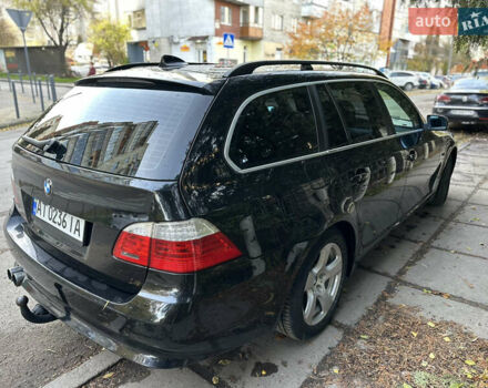 БМВ 5 Серія 2008 у Львові на Automoto.ua Чорний БМВ 5 Серія, об'ємом двигуна 2 л та пробігом 301 тис. км за 7850 $, фото 4 на Automoto.ua