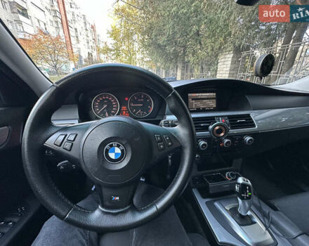 БМВ 5 Серія 2008 у Львові на Automoto.ua Чорний БМВ 5 Серія, об'ємом двигуна 2 л та пробігом 301 тис. км за 7850 $, фото 14 на Automoto.ua