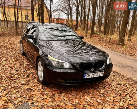 Чорний БМВ 5 Серія, об'ємом двигуна 3 л та пробігом 488 тис. км за 8600 $, фото 2 на Automoto.ua