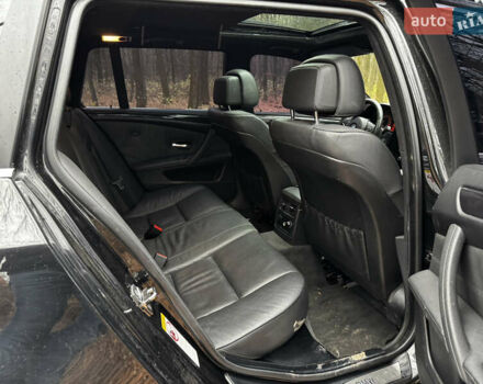 Чорний БМВ 5 Серія, об'ємом двигуна 3 л та пробігом 488 тис. км за 8600 $, фото 28 на Automoto.ua