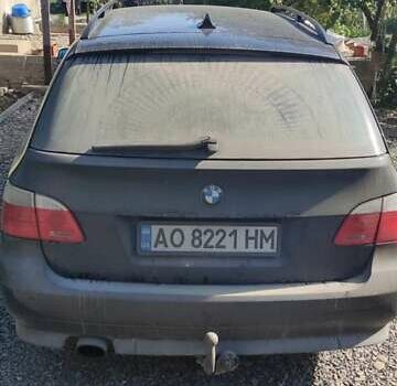 Черный БМВ 5 Серия, объемом двигателя 2 л и пробегом 340 тыс. км за 7500 $, фото 3 на Automoto.ua