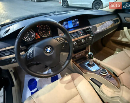 Черный БМВ 5 Серия, объемом двигателя 2.99 л и пробегом 314 тыс. км за 12000 $, фото 12 на Automoto.ua