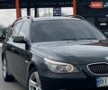 Черный БМВ 5 Серия, объемом двигателя 2.5 л и пробегом 299 тыс. км за 7850 $, фото 1 на Automoto.ua