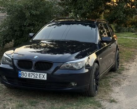 Черный БМВ 5 Серия, объемом двигателя 3 л и пробегом 363 тыс. км за 8300 $, фото 1 на Automoto.ua
