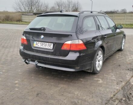 Черный БМВ 5 Серия, объемом двигателя 2 л и пробегом 368 тыс. км за 9000 $, фото 3 на Automoto.ua