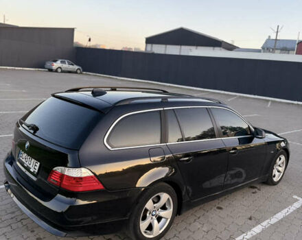 Черный БМВ 5 Серия, объемом двигателя 2 л и пробегом 370 тыс. км за 8900 $, фото 3 на Automoto.ua