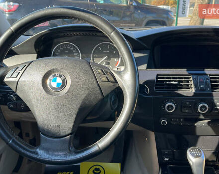 Чорний БМВ 5 Серія, об'ємом двигуна 2 л та пробігом 232 тис. км за 9400 $, фото 9 на Automoto.ua