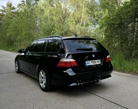 Черный БМВ 5 Серия, объемом двигателя 3 л и пробегом 315 тыс. км за 10600 $, фото 1 на Automoto.ua