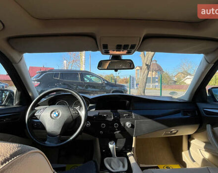 Чорний БМВ 5 Серія, об'ємом двигуна 2 л та пробігом 232 тис. км за 9400 $, фото 7 на Automoto.ua