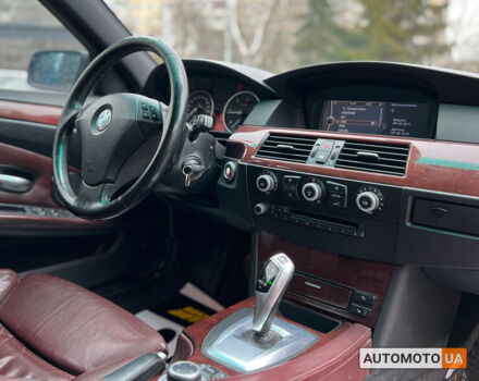 Черный БМВ 5 Серия, объемом двигателя 2 л и пробегом 378 тыс. км за 9200 $, фото 9 на Automoto.ua