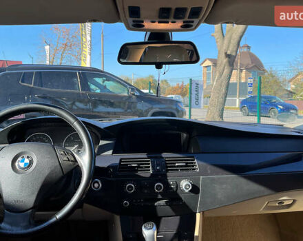 Чорний БМВ 5 Серія, об'ємом двигуна 2 л та пробігом 232 тис. км за 9400 $, фото 8 на Automoto.ua