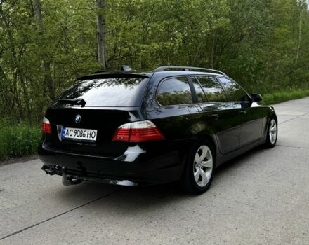 Черный БМВ 5 Серия, объемом двигателя 3 л и пробегом 315 тыс. км за 10600 $, фото 3 на Automoto.ua