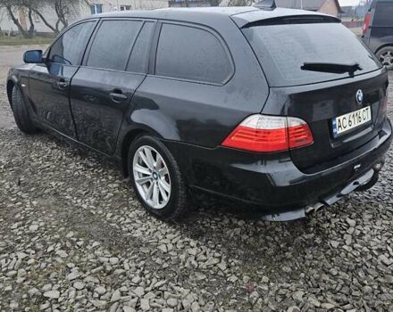 Черный БМВ 5 Серия, объемом двигателя 3 л и пробегом 420 тыс. км за 8890 $, фото 3 на Automoto.ua