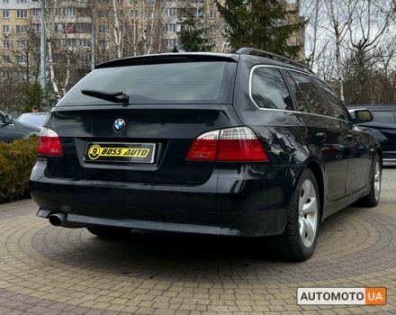 Черный БМВ 5 Серия, объемом двигателя 2 л и пробегом 378 тыс. км за 9200 $, фото 6 на Automoto.ua