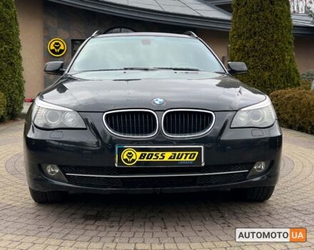 Черный БМВ 5 Серия, объемом двигателя 2 л и пробегом 378 тыс. км за 9200 $, фото 1 на Automoto.ua