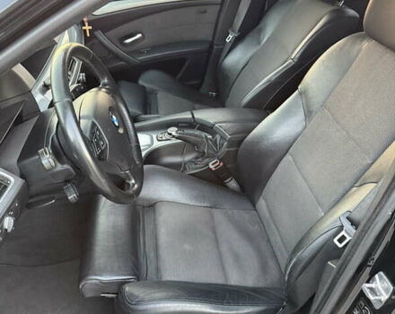Черный БМВ 5 Серия, объемом двигателя 2 л и пробегом 370 тыс. км за 8900 $, фото 21 на Automoto.ua