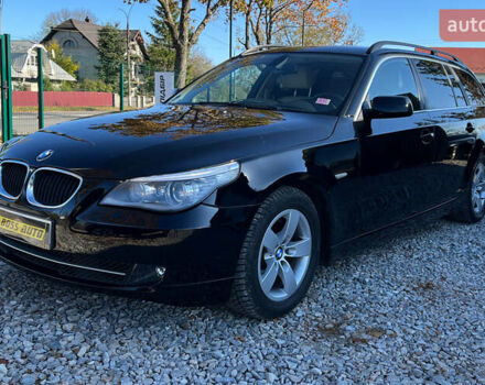 Чорний БМВ 5 Серія, об'ємом двигуна 2 л та пробігом 232 тис. км за 9400 $, фото 2 на Automoto.ua