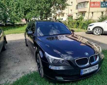 Черный БМВ 5 Серия, объемом двигателя 2 л и пробегом 370 тыс. км за 8400 $, фото 5 на Automoto.ua