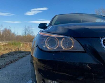 Чорний БМВ 5 Серія, об'ємом двигуна 2 л та пробігом 210 тис. км за 10150 $, фото 1 на Automoto.ua