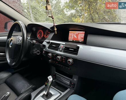 Черный БМВ 5 Серия, объемом двигателя 2 л и пробегом 370 тыс. км за 8900 $, фото 10 на Automoto.ua