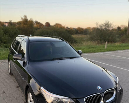 Черный БМВ 5 Серия, объемом двигателя 2 л и пробегом 370 тыс. км за 8900 $, фото 6 на Automoto.ua