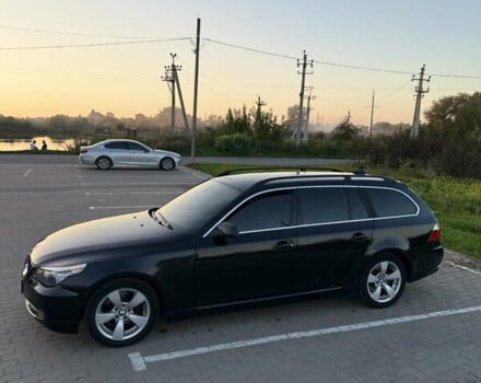 Черный БМВ 5 Серия, объемом двигателя 2 л и пробегом 370 тыс. км за 8900 $, фото 2 на Automoto.ua