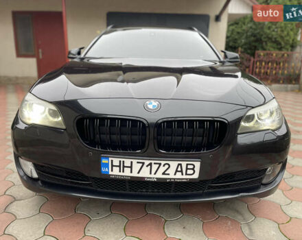Черный БМВ 5 Серия, объемом двигателя 2 л и пробегом 342 тыс. км за 13999 $, фото 1 на Automoto.ua