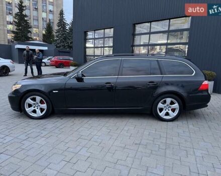 Черный БМВ 5 Серия, объемом двигателя 2 л и пробегом 227 тыс. км за 8500 $, фото 3 на Automoto.ua
