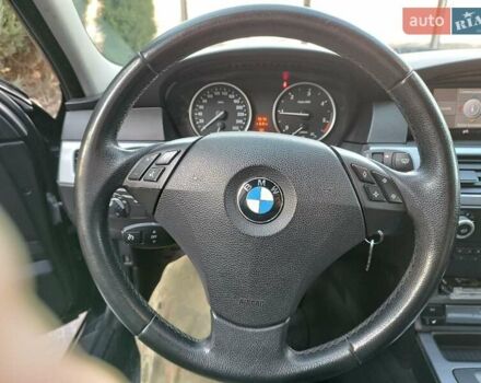 Черный БМВ 5 Серия, объемом двигателя 2 л и пробегом 355 тыс. км за 9000 $, фото 10 на Automoto.ua
