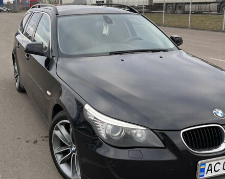 Черный БМВ 5 Серия, объемом двигателя 2 л и пробегом 280 тыс. км за 10000 $, фото 1 на Automoto.ua