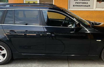 Черный БМВ 5 Серия, объемом двигателя 2 л и пробегом 320 тыс. км за 9300 $, фото 6 на Automoto.ua