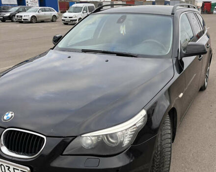 Черный БМВ 5 Серия, объемом двигателя 2 л и пробегом 280 тыс. км за 10000 $, фото 2 на Automoto.ua