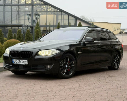 Черный БМВ 5 Серия, объемом двигателя 2.99 л и пробегом 282 тыс. км за 15500 $, фото 2 на Automoto.ua