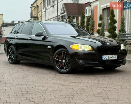 Черный БМВ 5 Серия, объемом двигателя 2.99 л и пробегом 282 тыс. км за 15500 $, фото 1 на Automoto.ua