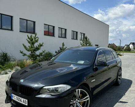 Черный БМВ 5 Серия, объемом двигателя 2.99 л и пробегом 212 тыс. км за 14900 $, фото 2 на Automoto.ua
