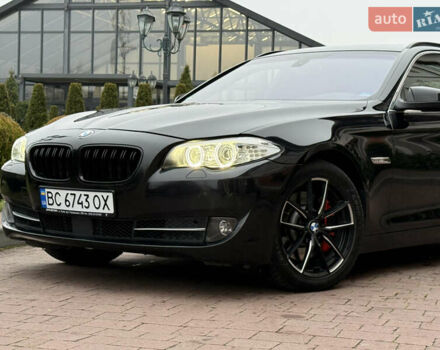 Черный БМВ 5 Серия, объемом двигателя 2.99 л и пробегом 282 тыс. км за 15500 $, фото 9 на Automoto.ua