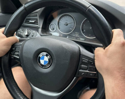 Черный БМВ 5 Серия, объемом двигателя 2 л и пробегом 267 тыс. км за 11000 $, фото 5 на Automoto.ua