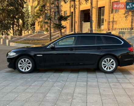 Черный БМВ 5 Серия, объемом двигателя 2 л и пробегом 350 тыс. км за 9799 $, фото 3 на Automoto.ua