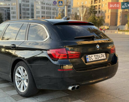 Черный БМВ 5 Серия, объемом двигателя 2 л и пробегом 356 тыс. км за 10500 $, фото 5 на Automoto.ua