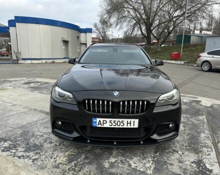 Черный БМВ 5 Серия, объемом двигателя 2 л и пробегом 20 тыс. км за 12500 $, фото 1 на Automoto.ua