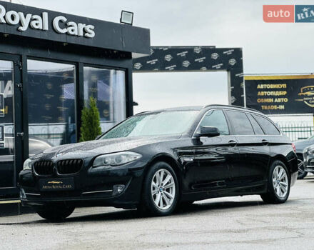 Черный БМВ 5 Серия, объемом двигателя 2 л и пробегом 350 тыс. км за 10300 $, фото 5 на Automoto.ua
