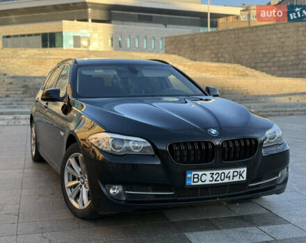 Черный БМВ 5 Серия, объемом двигателя 2 л и пробегом 356 тыс. км за 10500 $, фото 4 на Automoto.ua