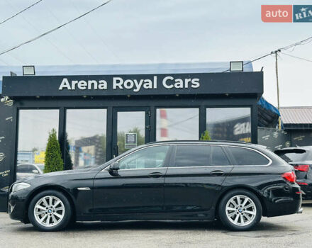 Черный БМВ 5 Серия, объемом двигателя 2 л и пробегом 350 тыс. км за 10300 $, фото 4 на Automoto.ua