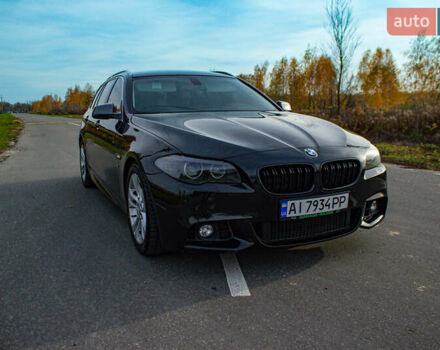 Черный БМВ 5 Серия, объемом двигателя 2 л и пробегом 386 тыс. км за 14500 $, фото 3 на Automoto.ua