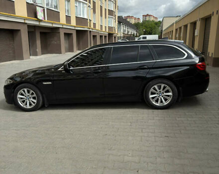 Черный БМВ 5 Серия, объемом двигателя 2 л и пробегом 249 тыс. км за 13500 $, фото 1 на Automoto.ua