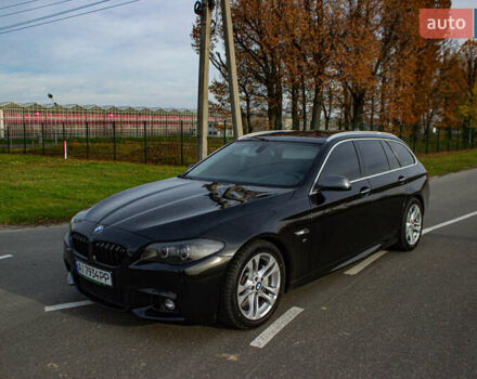 Черный БМВ 5 Серия, объемом двигателя 2 л и пробегом 386 тыс. км за 14500 $, фото 2 на Automoto.ua