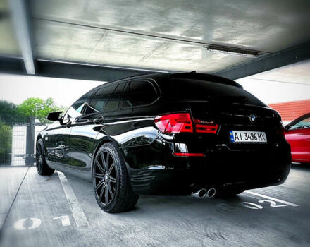 Черный БМВ 5 Серия, объемом двигателя 2 л и пробегом 249 тыс. км за 17706 $, фото 2 на Automoto.ua