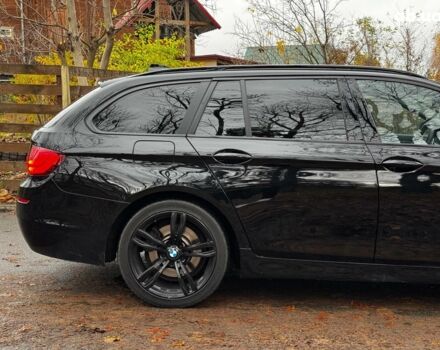 Черный БМВ 5 Серия, объемом двигателя 2 л и пробегом 307 тыс. км за 14490 $, фото 5 на Automoto.ua